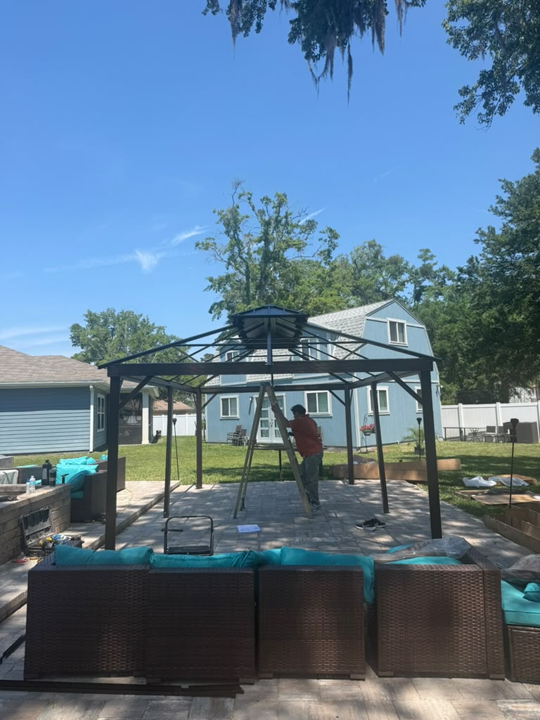 Metal Gazebo Framing